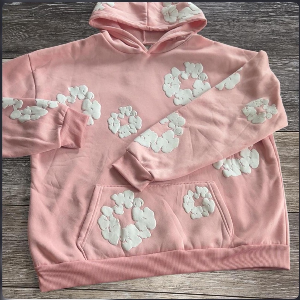 Pink Denim Tears hoodie